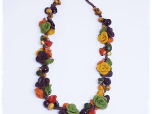 Verižica z vrtnicami - jesenske barve